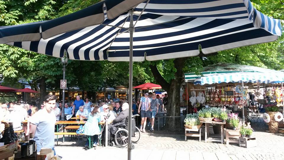 Viktualienmarkt Biergarten