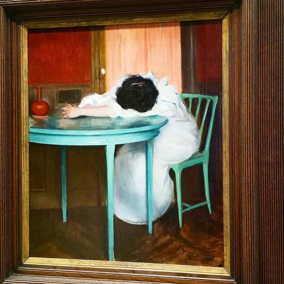 Tired by Ramon Casas