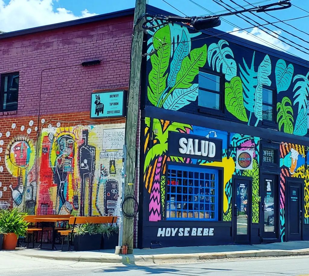 Queen City in Rainbows; Charlotte’s NoDa District, Murals, & McGill