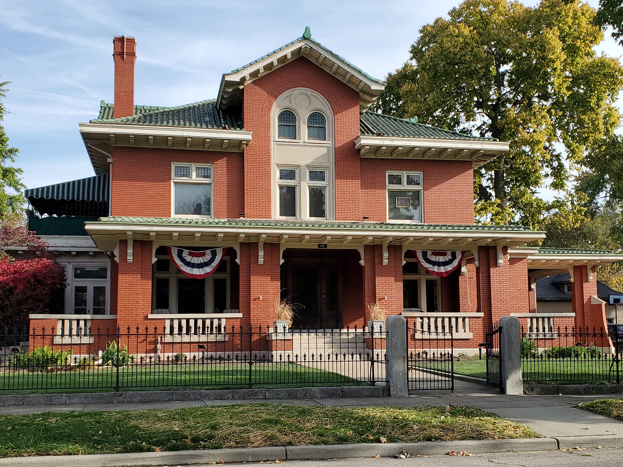 The Dayton Lane Historic District in Hamilton