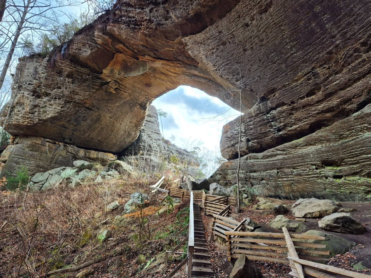 Daniel Boone National Forest: Stairs, Arches, Bridges, & Falls